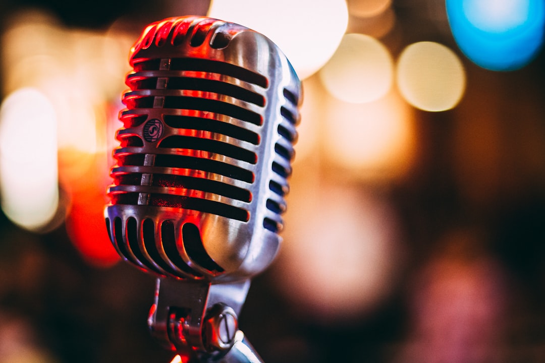 Sing your Heart out! by Playlist Names bokeh photography of condenser microphone