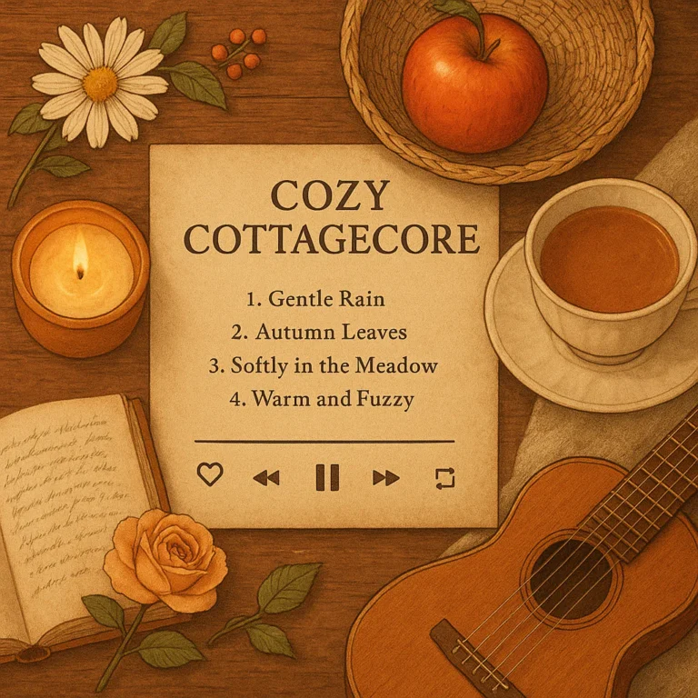 Featured image for 80 Cozy Cottagecore Playlist Name Ideas to Spark Your Imagination