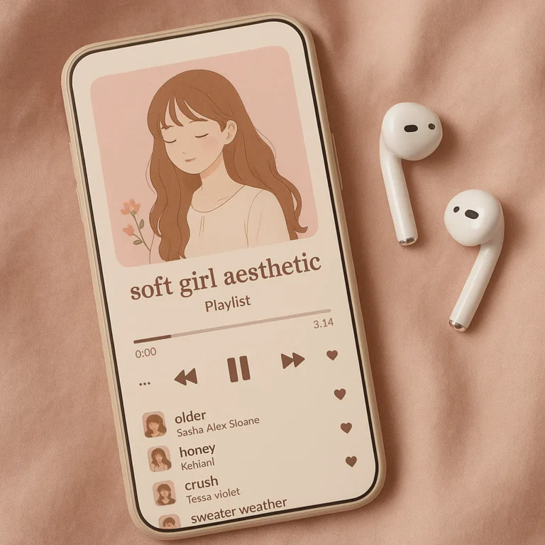 Featured image for 50 Soft Girl Aesthetic Music Names to Define Your Soft Era